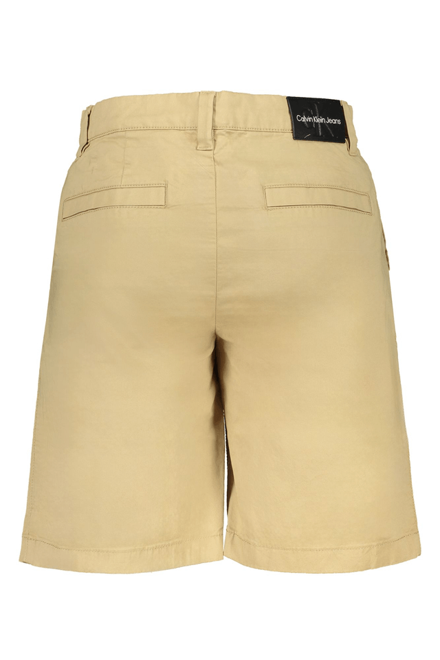 8418CALVIN KLEIN PANTALONE BERMUDA UOMO BEIGE