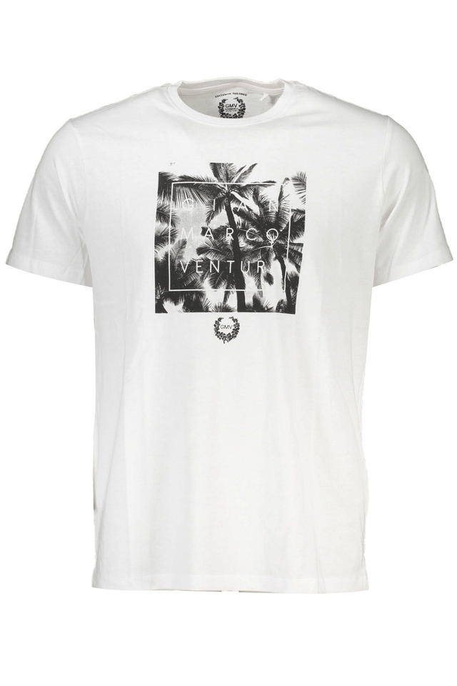 4052GIAN MARCO VENTURI T-SHIRT MANICHE CORTE UOMO BIANCO