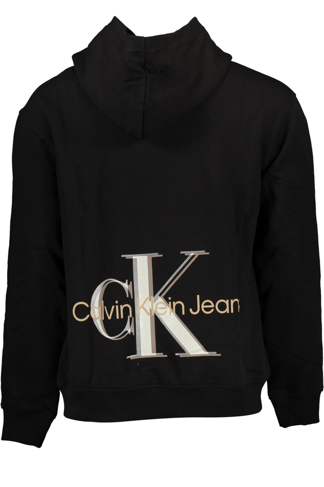 2975CALVIN KLEIN FELPA SENZA ZIP UOMO NERO
