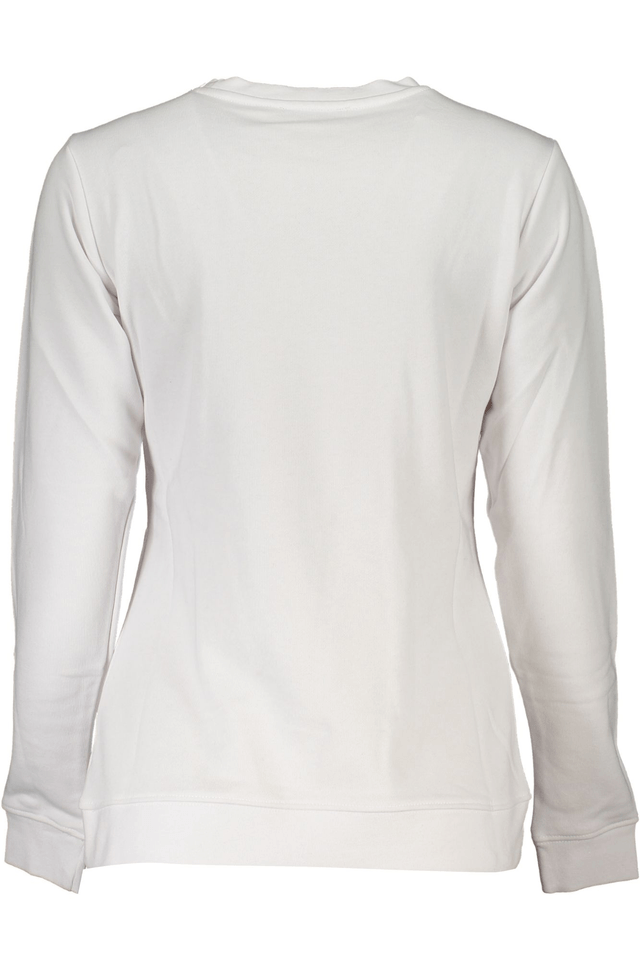 6768CAVALLI CLASS FELPA SENZA ZIP DONNA BIANCO