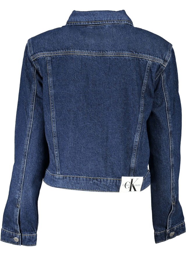 7625CALVIN KLEIN GIACCA SPORTIVA DONNA BLU