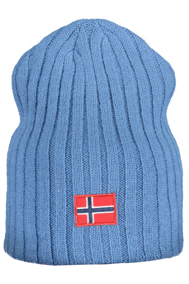 5895NORWAY 1963 BERRETTO UOMO AZZURRO