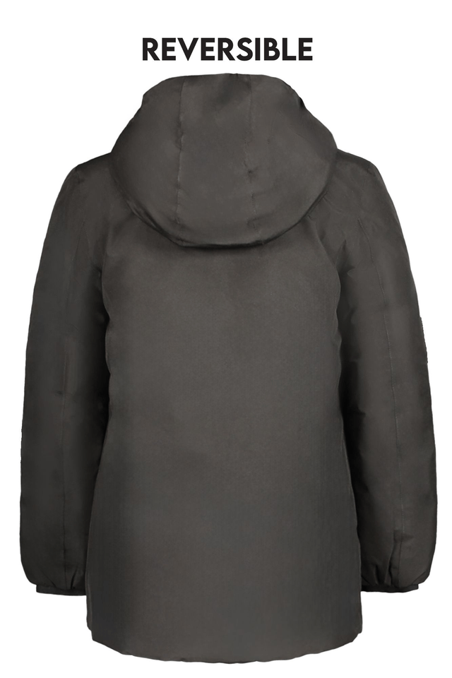 9116K-WAY GIUBBOTTO BAMBINA NERO