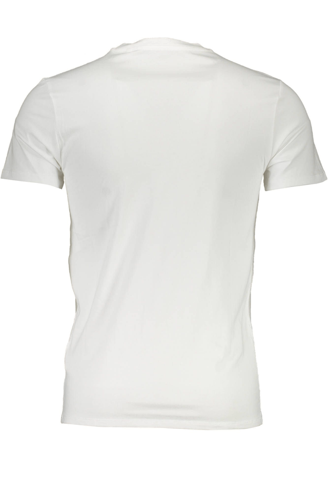 325GUESS JEANS T-SHIRT MANICHE CORTE UOMO BIANCO