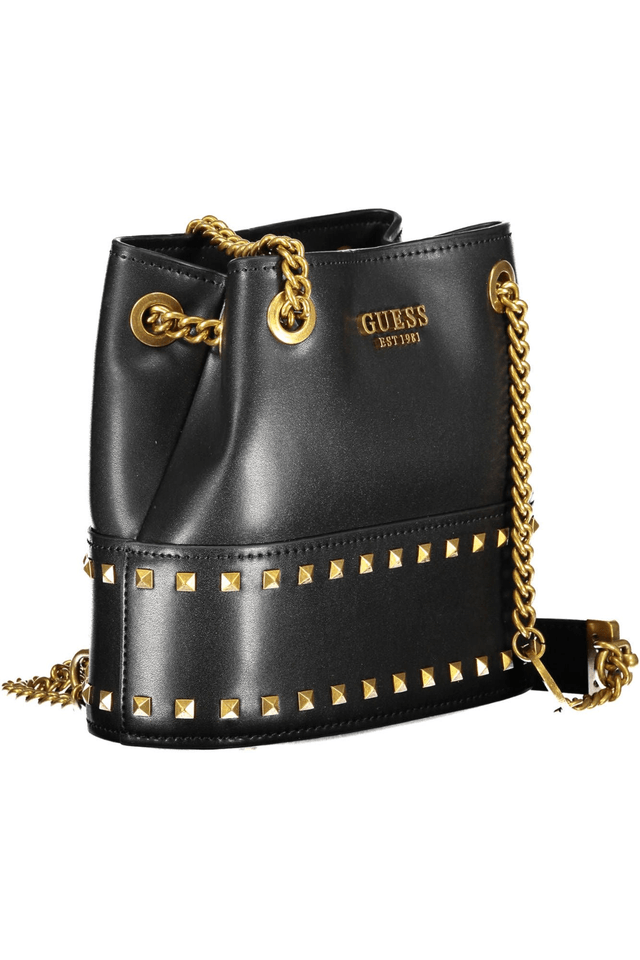 6466GUESS JEANS BORSA DONNA NERO