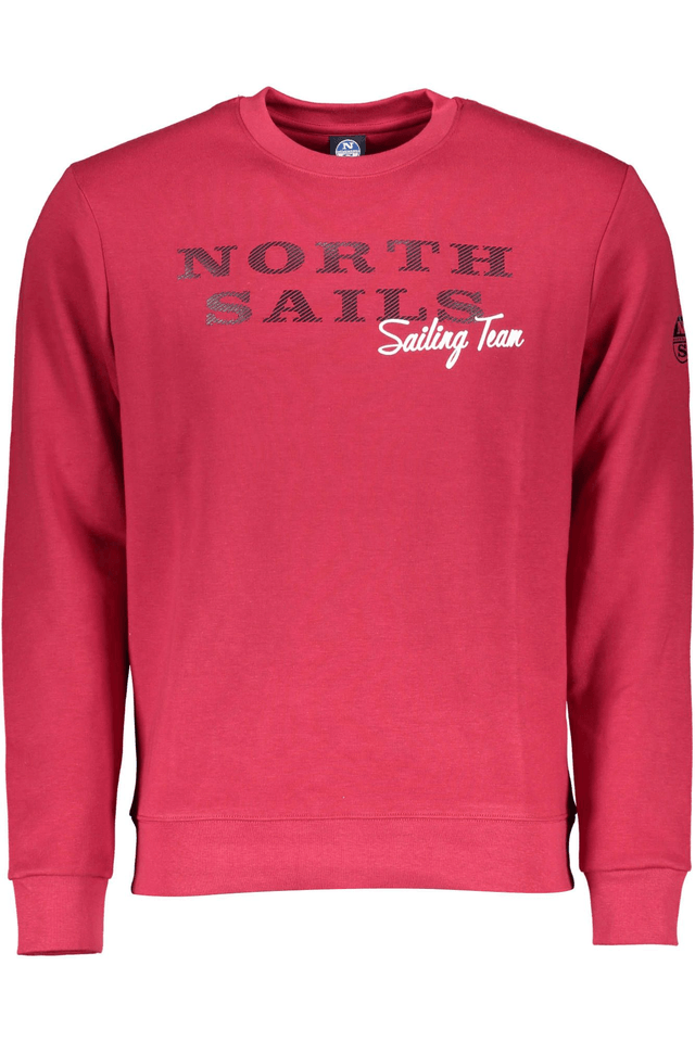 2408NORTH SAILS FELPA SENZA ZIP UOMO ROSSO