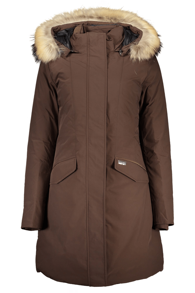 5403WOOLRICH GIUBBOTTO DONNA MARRONE