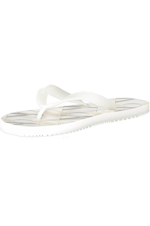 938CALVIN KLEIN CALZATURA CIABATTA UOMO BIANCO