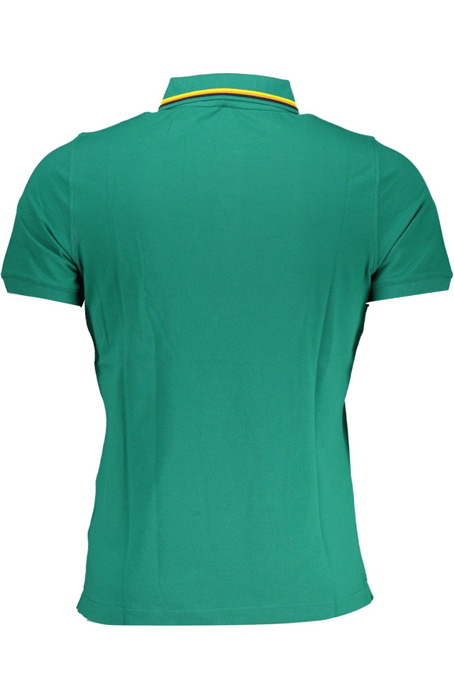7930K-WAY POLO MANICHE CORTE UOMO VERDE