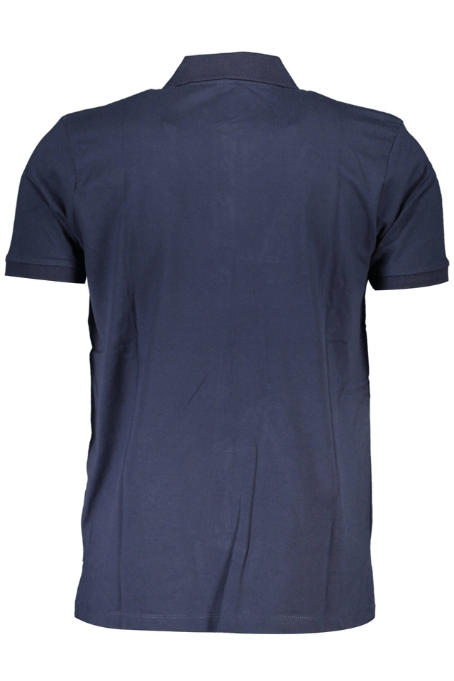 4021GIAN MARCO VENTURI POLO MANICHE CORTE UOMO BLU