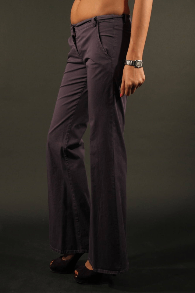126DENNY ROSE PANTALONE DONNA VIOLA