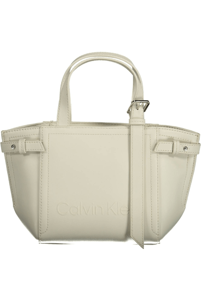 2063CALVIN KLEIN BORSA DONNA BIANCO