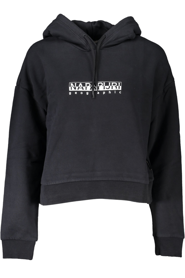 5751NAPAPIJRI FELPA SENZA ZIP DONNA NERO