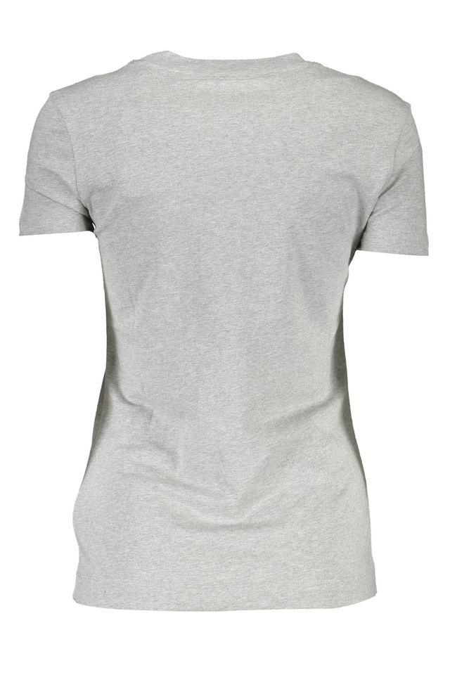 1304GUESS JEANS T-SHIRT MANICHE CORTE DONNA GRIGIO
