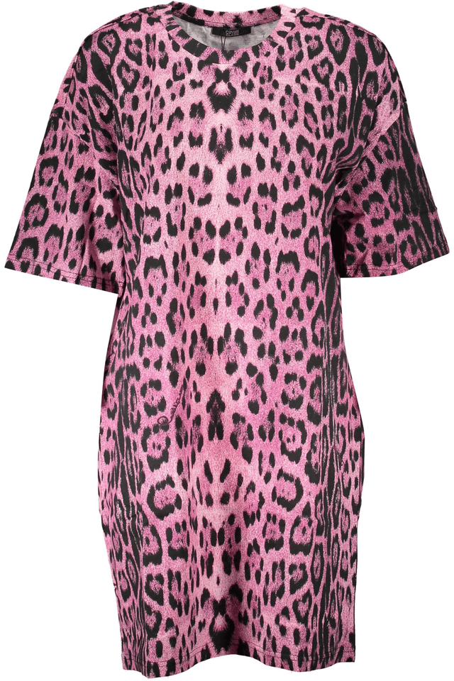 6797CAVALLI CLASS ABITO CORTO DONNA ROSA