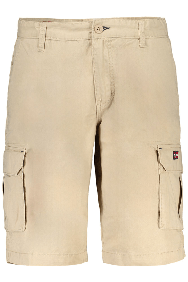 9534NORWAY 1963 PANTALONE BERMUDA UOMO BEIGE