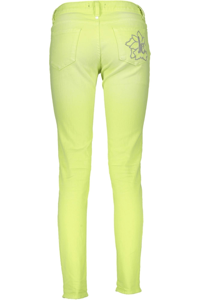 34JUST CAVALLI PANTALONE DONNA GIALLO