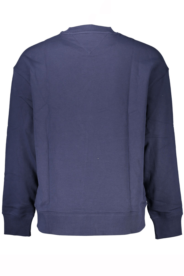 7366TOMMY HILFIGER FELPA SENZA ZIP UOMO BLU