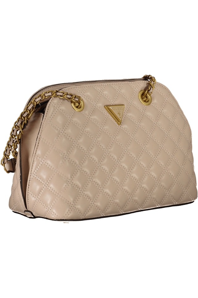 10036GUESS JEANS BORSA DONNA BEIGE