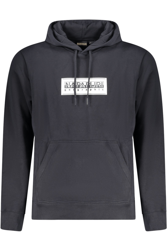 10385NAPAPIJRI FELPA SENZA ZIP UOMO NERO