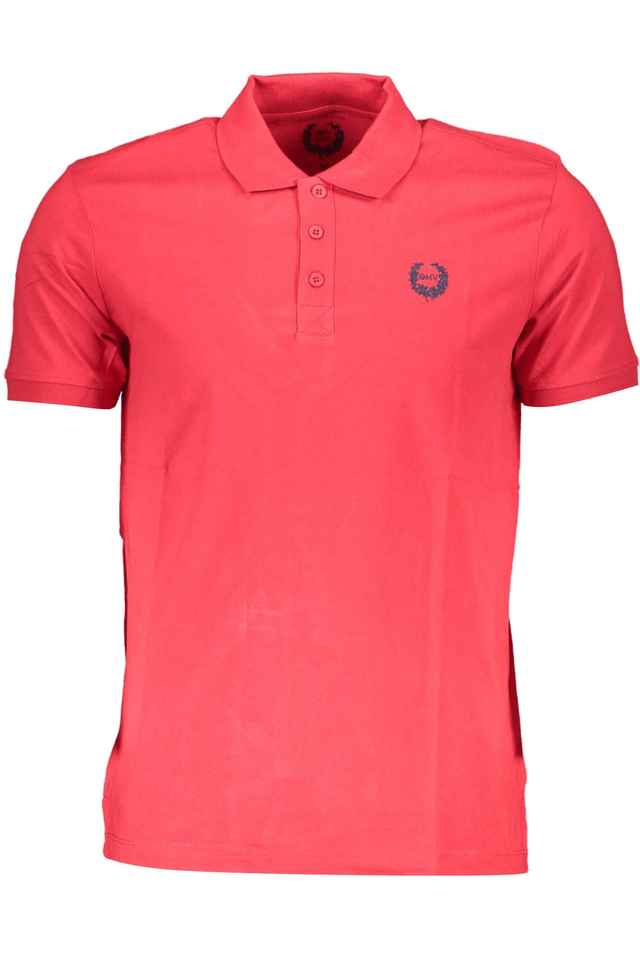 4020GIAN MARCO VENTURI POLO MANICHE CORTE UOMO ROSSO