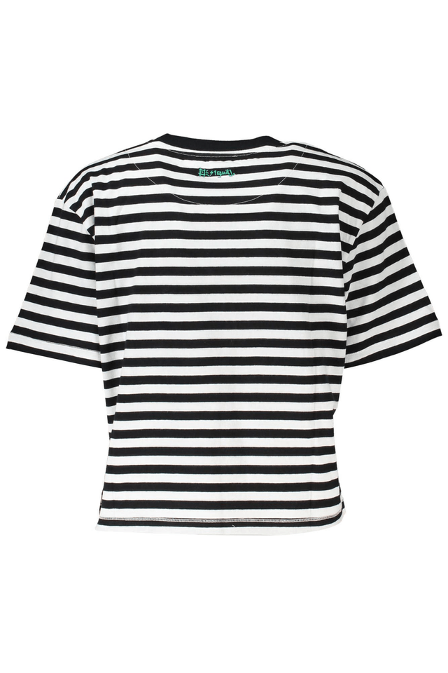 3148DESIGUAL T-SHIRT MANICHE CORTE DONNA NERO