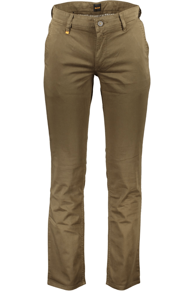 7595HUGO BOSS PANTALONE UOMO MARRONE