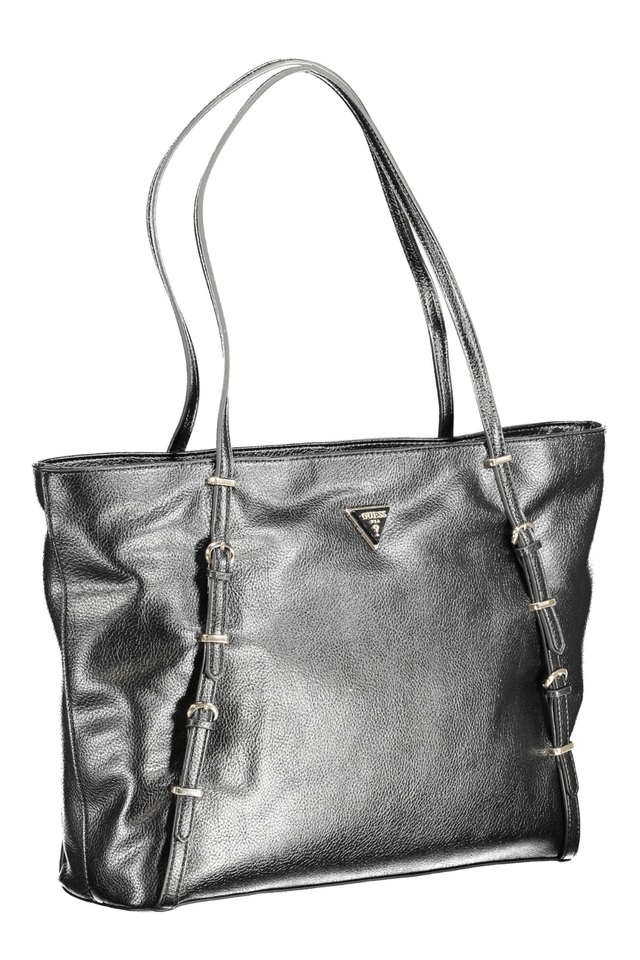 9685GUESS JEANS BORSA DONNA NERO