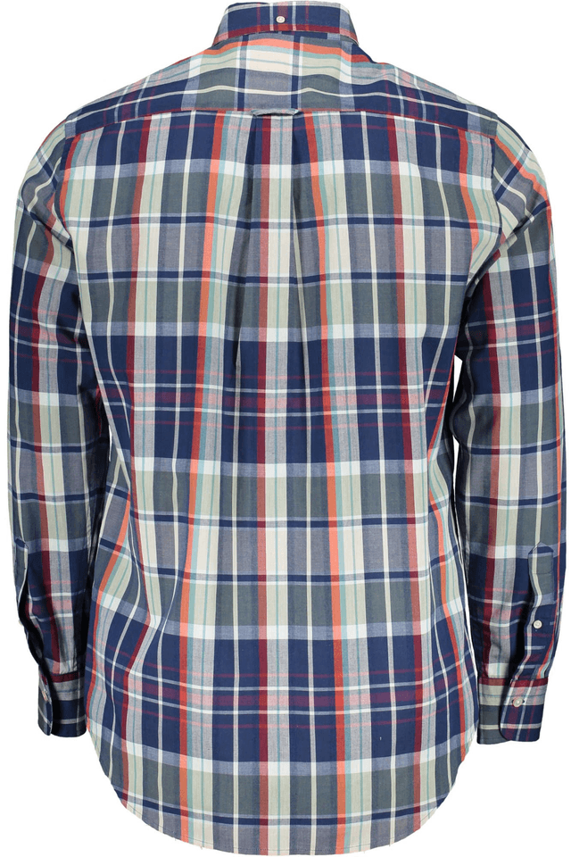 465GANT CAMICIA MANICHE LUNGHE UOMO VERDE