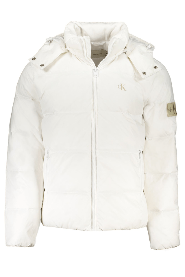9857CALVIN KLEIN GIUBBOTTO UOMO BIANCO