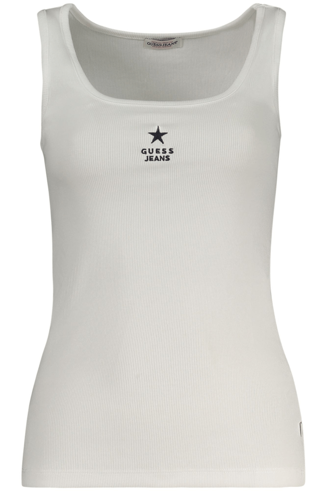 10647GUESS JEANS CANOTTA DONNA BIANCO