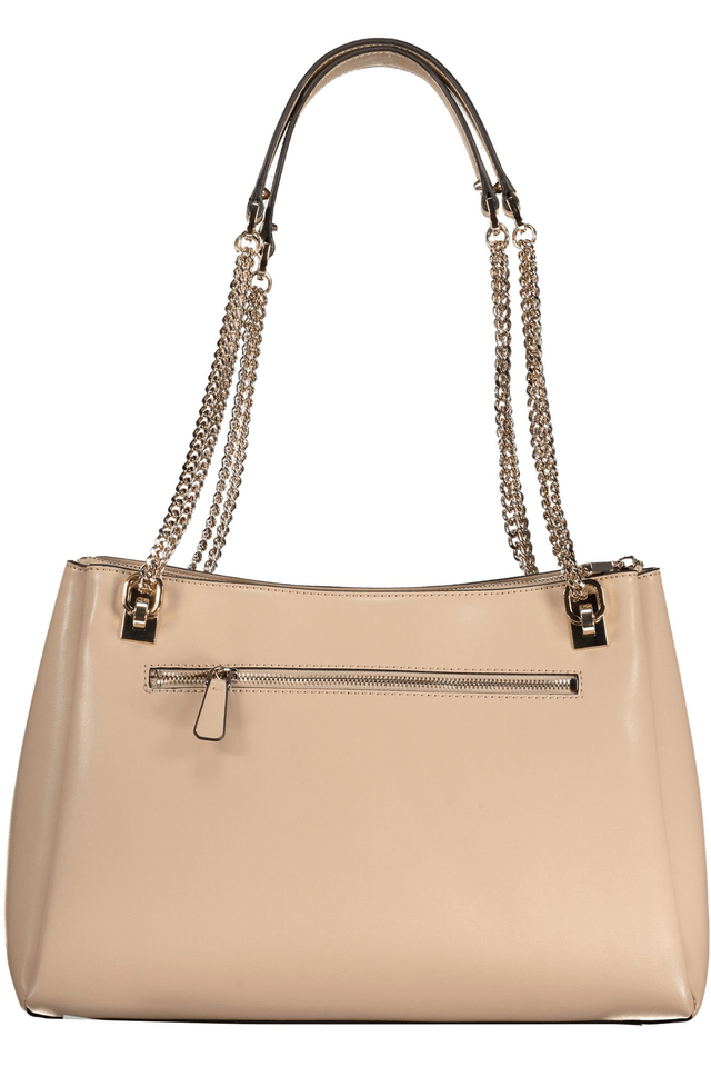 8931GUESS JEANS BORSA DONNA BEIGE