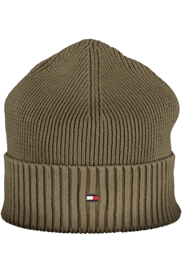 6253TOMMY HILFIGER BERRETTO UOMO VERDE