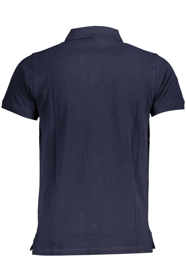 3925NORWAY 1963 POLO MANICHE CORTE UOMO BLU