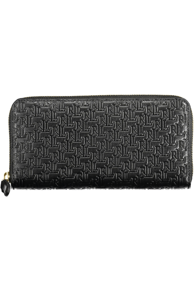 2222RALPH LAUREN PORTAFOGLIO DONNA NERO