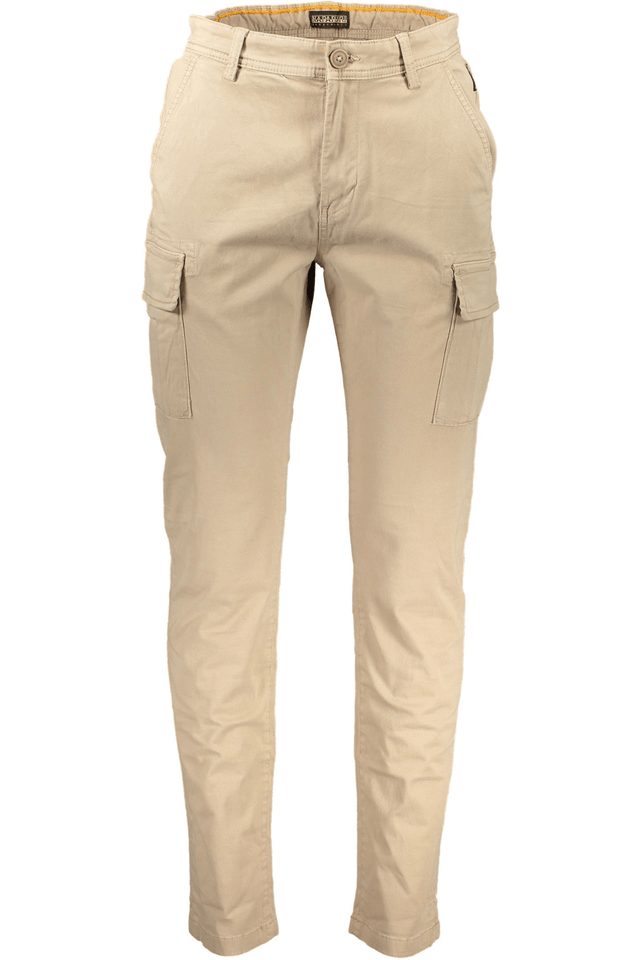 7687NAPAPIJRI PANTALONE UOMO BEIGE