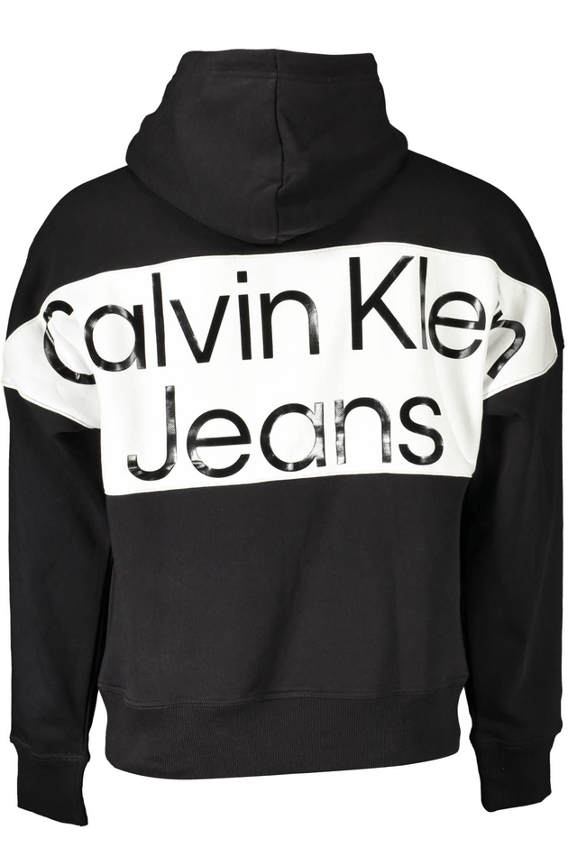 2977CALVIN KLEIN FELPA SENZA ZIP UOMO NERO