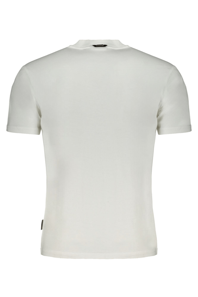 8447NAPAPIJRI T-SHIRT MANICHE CORTE UOMO BIANCO