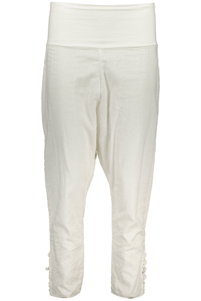 3516AGATHA PANTALONE DONNA BIANCO