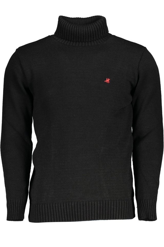 6018U.S. GRAND POLO MAGLIONE UOMO NERO