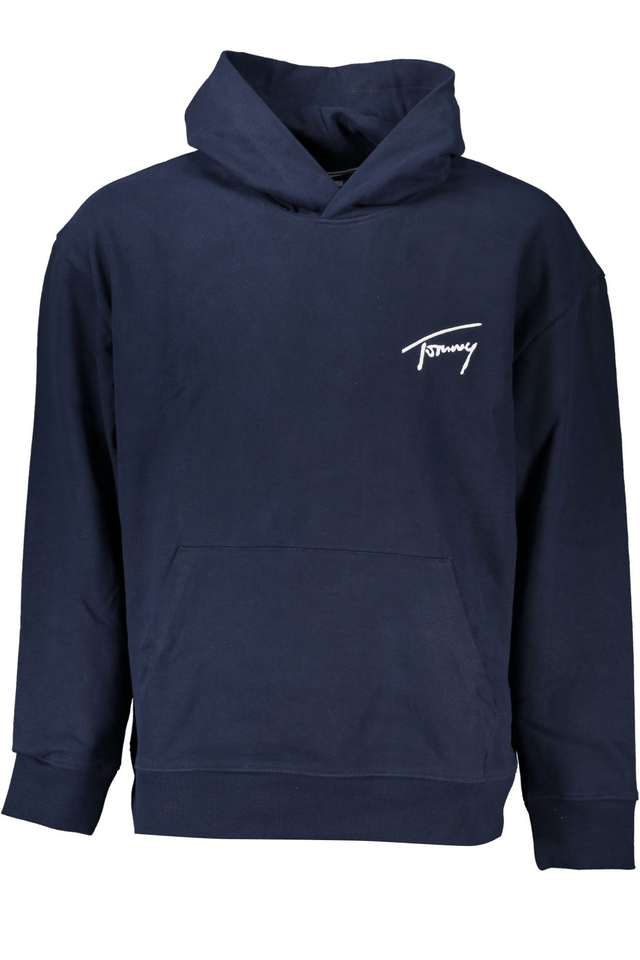 7207TOMMY HILFIGER FELPA SENZA ZIP UOMO BLU