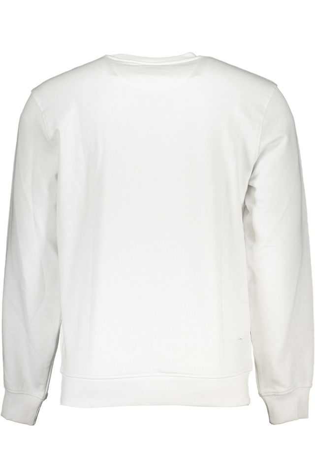 7448GUESS JEANS FELPA SENZA ZIP UOMO BIANCO