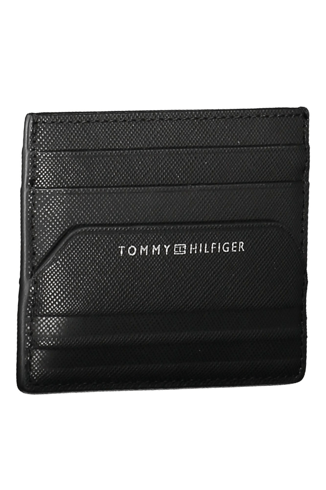 3730TOMMY HILFIGER PORTAFOGLIO UOMO NERO