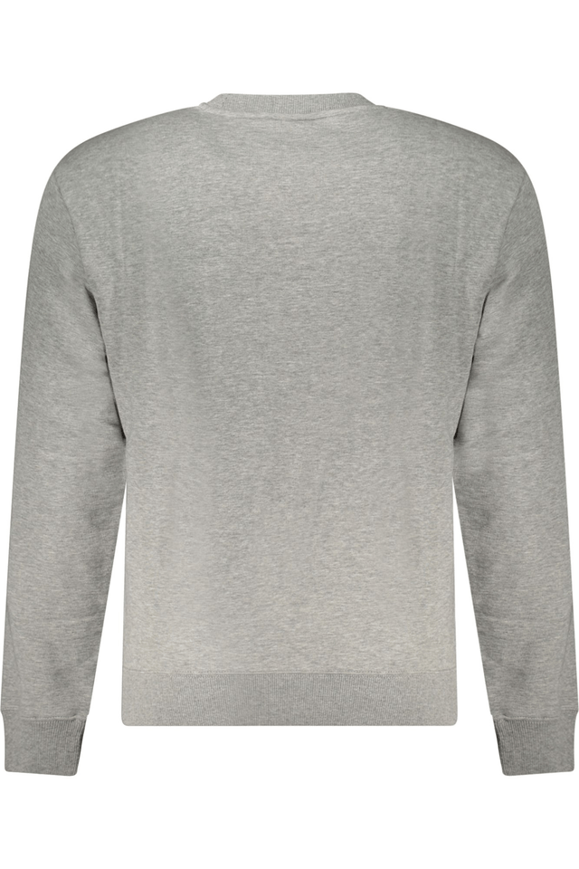 10375NAPAPIJRI FELPA SENZA ZIP UOMO GRIGIO