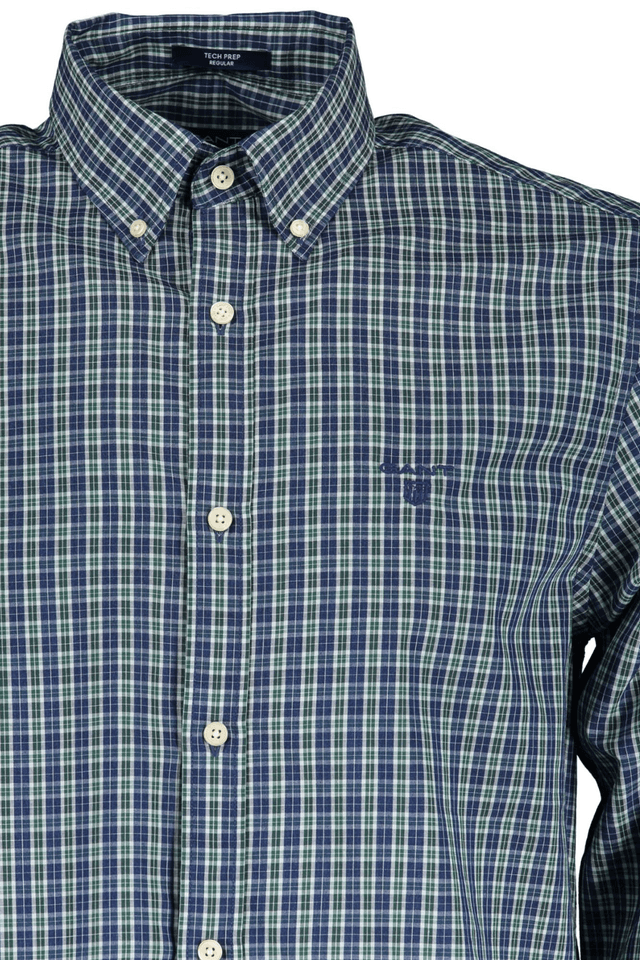 385GANT CAMICIA MANICHE LUNGHE UOMO VERDE