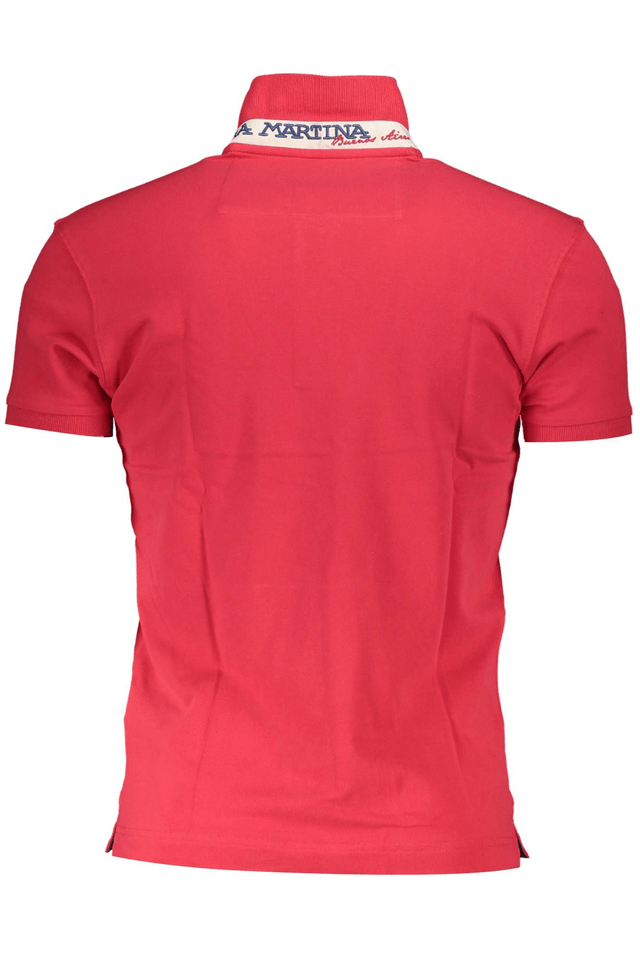 3043LA MARTINA POLO MANICHE CORTE UOMO ROSSO