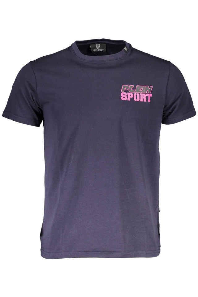 1316PLEIN SPORT T-SHIRT MANICHE CORTE UOMO BLU