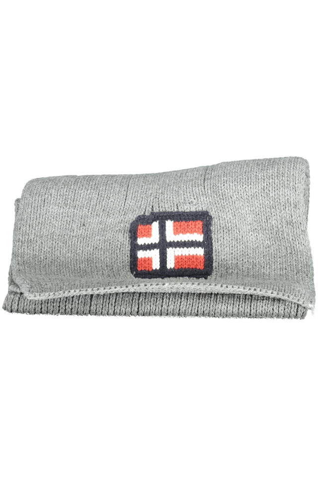 5949NORWAY 1963 SCIARPA UOMO GRIGIO