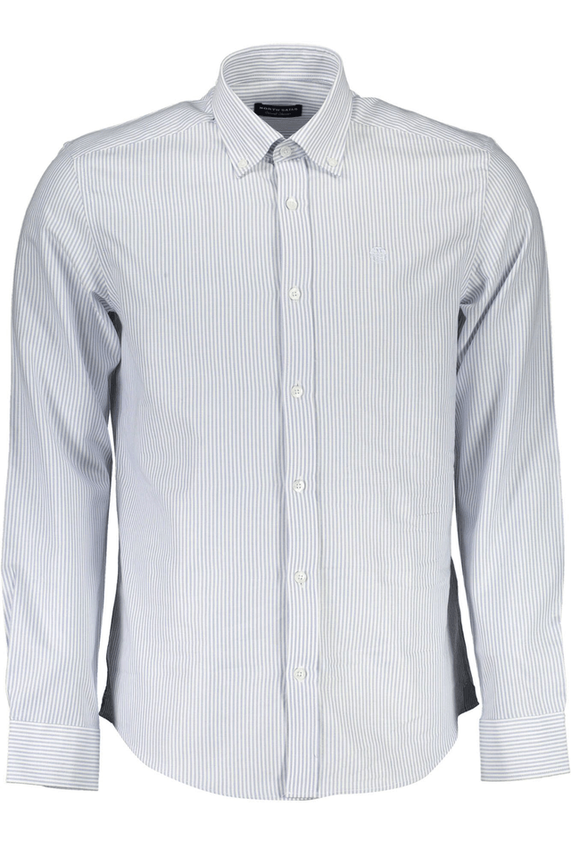2526NORTH SAILS CAMICIA MANICHE LUNGHE UOMO AZZURRO