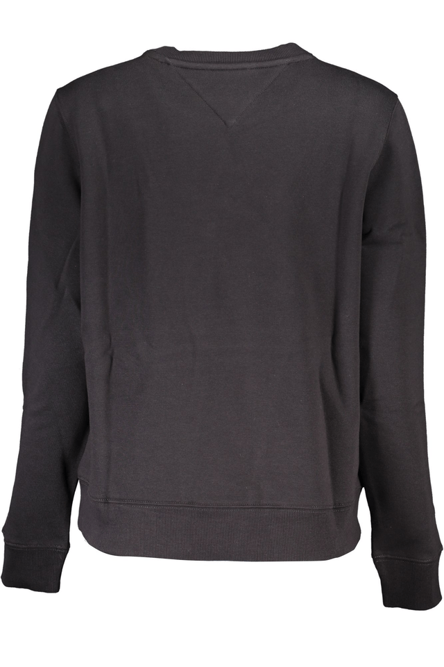 4805TOMMY HILFIGER FELPA SENZA ZIP DONNA NERO